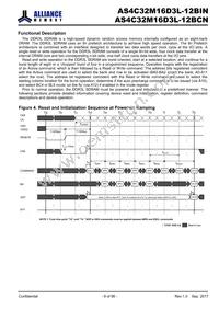 AS4C32M16D3L-12BCN Datasheet Page 9