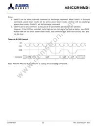 AS4C32M16MD1-5BCN Datasheet Page 22