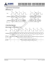 AS4C32M16MS-7BCNTR Datasheet Page 19