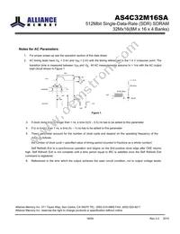 AS4C32M16SA-7BINTR Datasheet Page 18