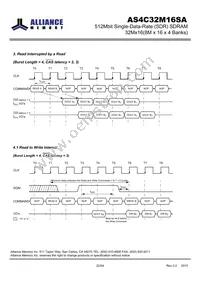 AS4C32M16SA-7BINTR Datasheet Page 22