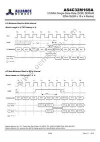 AS4C32M16SA-7BINTR Datasheet Page 23