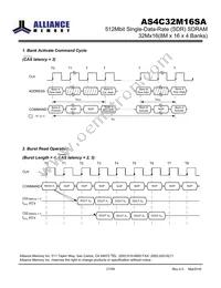 AS4C32M16SA-7TINTR Datasheet Page 21