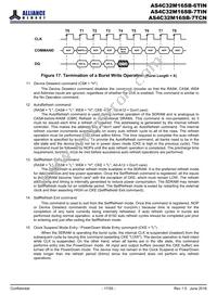 AS4C32M16SB-6TINTR Datasheet Page 17