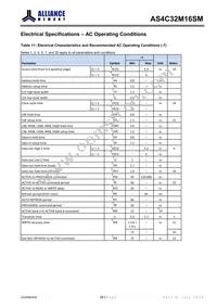 AS4C32M16SM-7TIN Datasheet Page 13