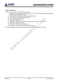 AS4C4M16D1A-5TAN Datasheet Page 16