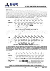 AS4C4M16SA-6BANTR Datasheet Page 11
