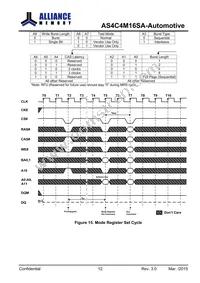 AS4C4M16SA-6BANTR Datasheet Page 13