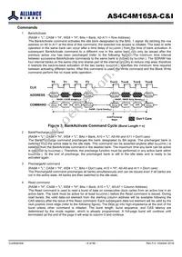 AS4C4M16SA-7BCN Datasheet Page 8
