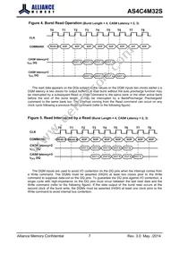 AS4C4M32S-6BINTR Datasheet Page 8