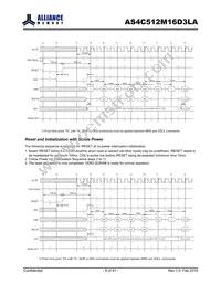 AS4C512M16D3LA-10BIN Datasheet Page 8