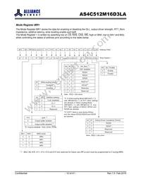 AS4C512M16D3LA-10BIN Datasheet Page 10