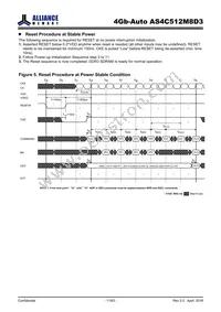 AS4C512M8D3-12BANTR Datasheet Page 11