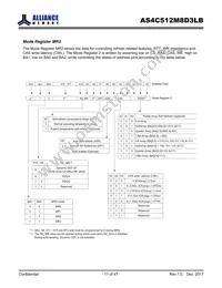 AS4C512M8D3LB-12BANTR Datasheet Page 11