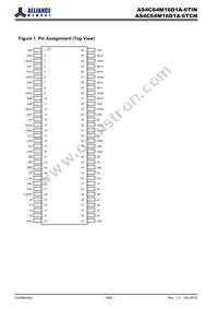 AS4C64M16D1A-6TINTR Datasheet Page 3
