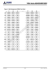 AS4C64M16D3-12BANTR Datasheet Page 3