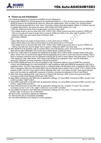 AS4C64M16D3-12BANTR Datasheet Page 10