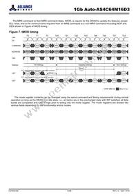 AS4C64M16D3-12BANTR Datasheet Page 13