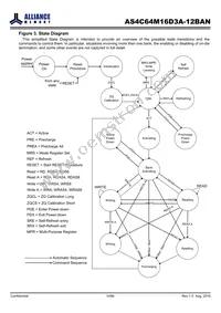 AS4C64M16D3A-12BANTR Datasheet Page 5