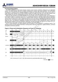 AS4C64M16D3A-12BANTR Datasheet Page 9