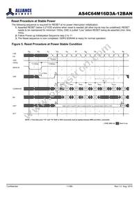 AS4C64M16D3A-12BANTR Datasheet Page 11