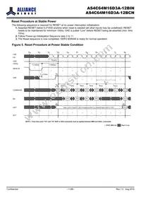 AS4C64M16D3A-12BINTR Datasheet Page 11