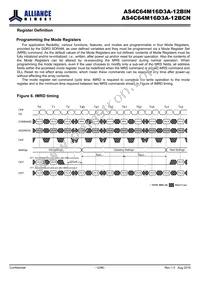 AS4C64M16D3A-12BINTR Datasheet Page 12