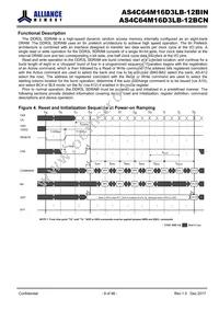 AS4C64M16D3LB-12BINTR Datasheet Page 9
