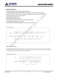 AS4C64M16MD1-5BINTR Datasheet Page 12