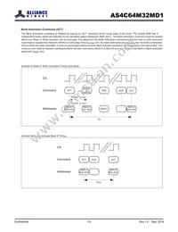AS4C64M32MD1-5BINTR Datasheet Page 13