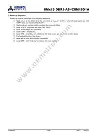 AS4C8M16D1A-5TINTR Datasheet Page 15