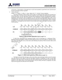 AS4C8M16S-6BINTR Datasheet Page 10