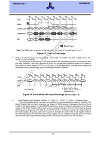 AS4C8M16S-6TCN Datasheet Page 11