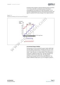 AS5045B-ASSM Datasheet Page 19