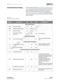 AS5050A-BQFT Datasheet Page 5