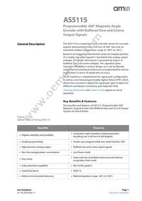 AS5115A-HSST Datasheet Cover