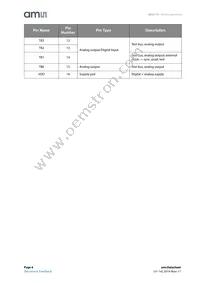 AS5115A-HSST Datasheet Page 4
