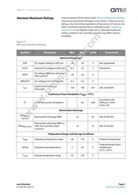AS5171B-HSIT Datasheet Page 5