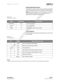 AS5200L-AMFM Datasheet Page 21