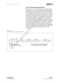 AS5601-ASOT Datasheet Page 17