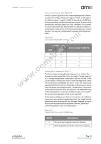 AS6200-AWLT-S Datasheet Page 13