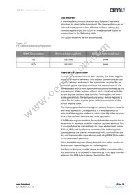 AS6200-AWLT-S Datasheet Page 19