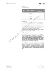 AS6200-AWLT-S Datasheet Page 21