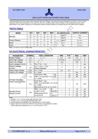 AS6C1008-55STINL Datasheet Page 3