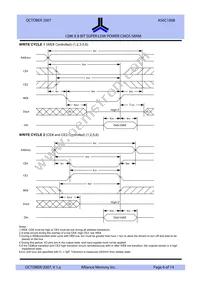 AS6C1008-55STINL Datasheet Page 6