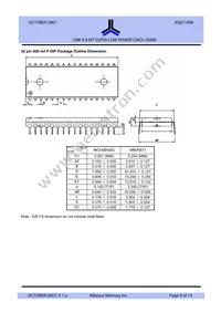 AS6C1008-55STINL Datasheet Page 9