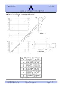 AS6C1008-55STINL Datasheet Page 11