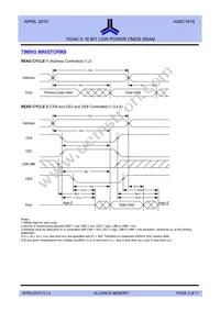 AS6C1616-55TINTR Datasheet Page 5