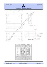 AS6C2008A-55STIN Datasheet Page 10