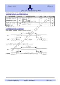 AS6C2016-55BIN Datasheet Page 9